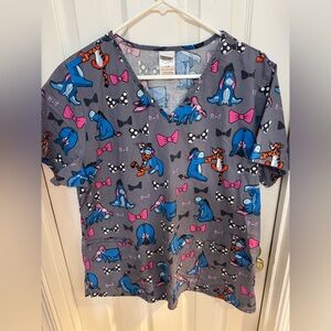 Disney Winnie The Pooh Scrub Top